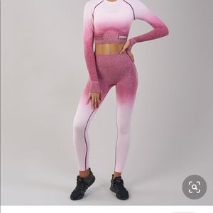 Gymshark seamless high waisted ombré legging